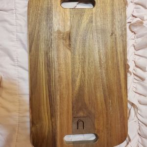NWT: Uncommon James Acacia Wood Cheese Tray